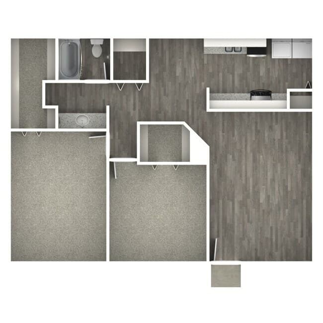 Modena 1-A04 floor plan