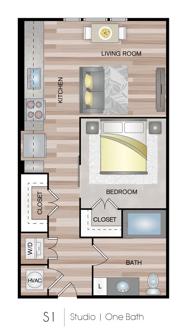 Unit 409 floor plan