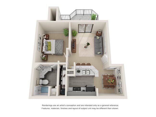 A - Renovated L1509 floor plan