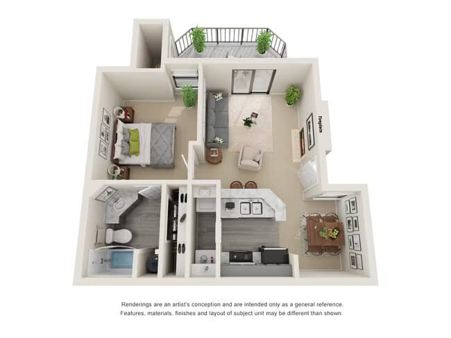 A1 - Renovated W0706 floor plan