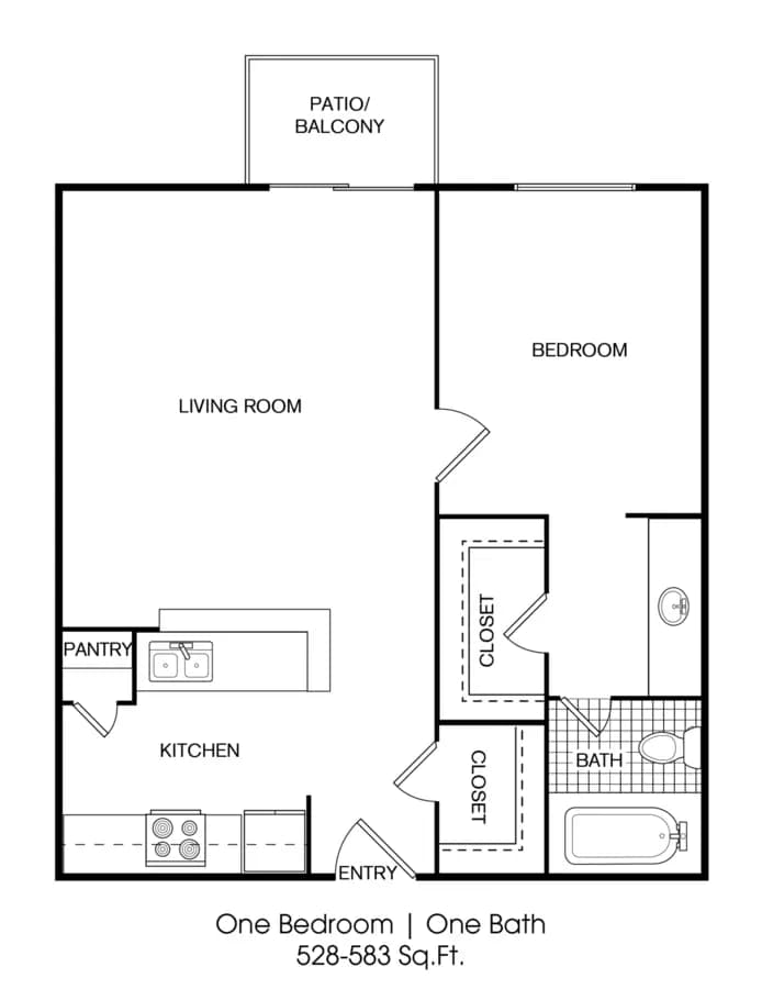 A1 floor plan