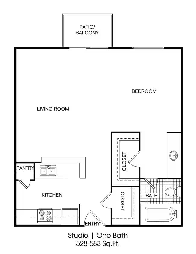EFF floor plan