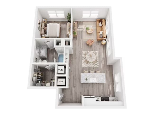 Unit 2202 floor plan