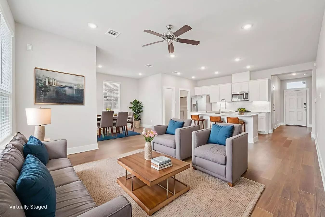 4 Beds • 2 Bath - floor plan