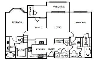 E 4115-P floor plan