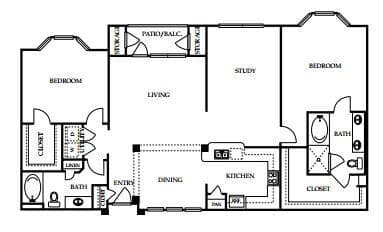 G 4230-D floor plan