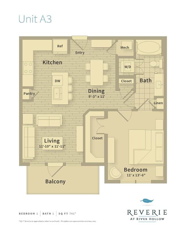 A3 155 floor plan
