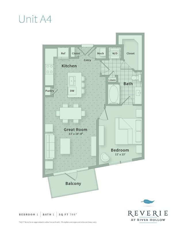 A4 510 floor plan