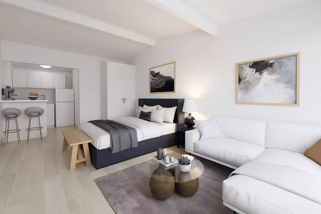Studio • 1 Bath 52 floor plan