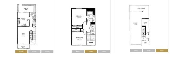 2 Bedroom floor plan