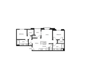 Plan B1 3-230 floor plan