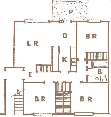 Unit 29-B 15-H floor plan