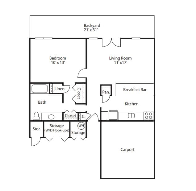 A1 02D floor plan