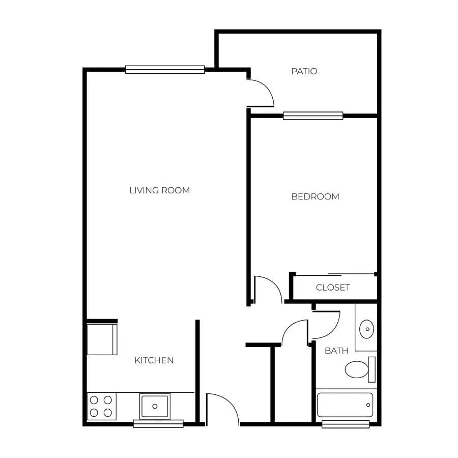 Unit 043 040 floor plan