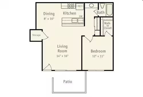 The Aspen floor plan