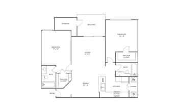 B1 523 floor plan