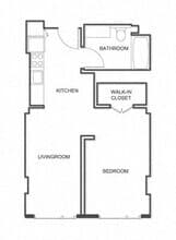 1 Bed JR C 0720 floor plan