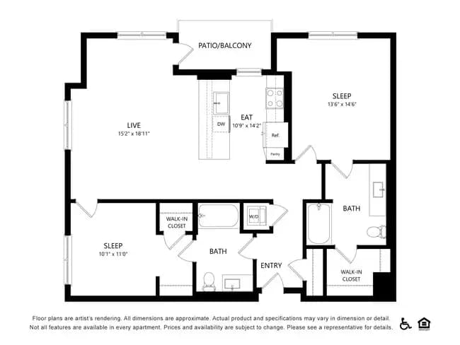 B10D 428 floor plan