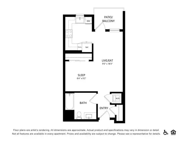 S1.0 327 floor plan