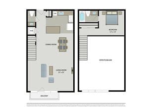 Manhattan Loft 00209 floor plan