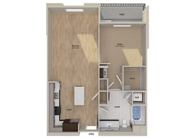 A3_Phase I 150-405 floor plan