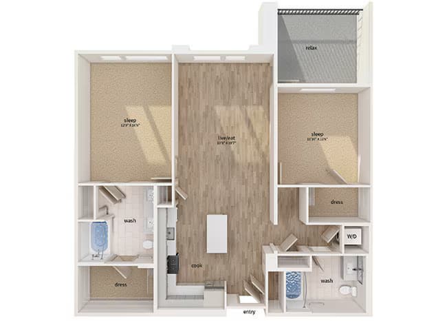 B1_Phase I 150-404 floor plan
