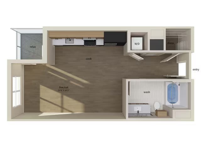 S2_Phase II 200-403 floor plan