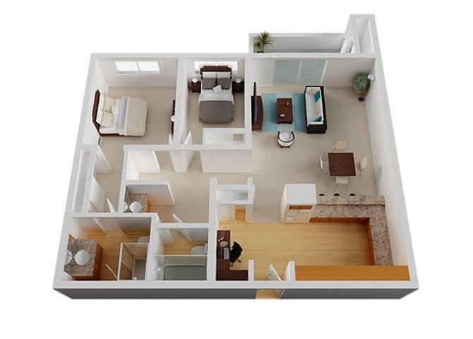 Unit 0143 0143 floor plan