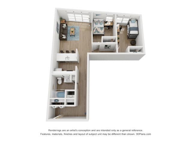 Sterling Oxford B2 Standard Renovated floor plan