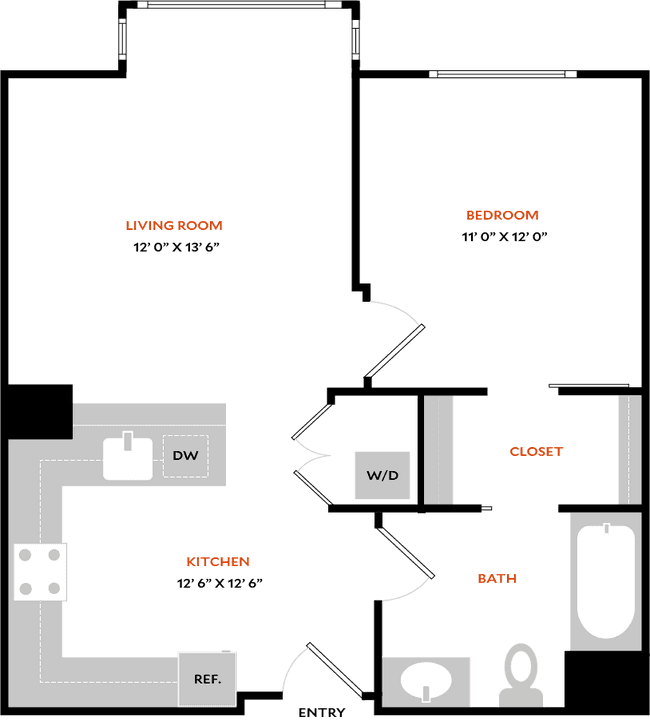 Plan 1C 360 floor plan