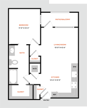 Plan 1G 116 floor plan