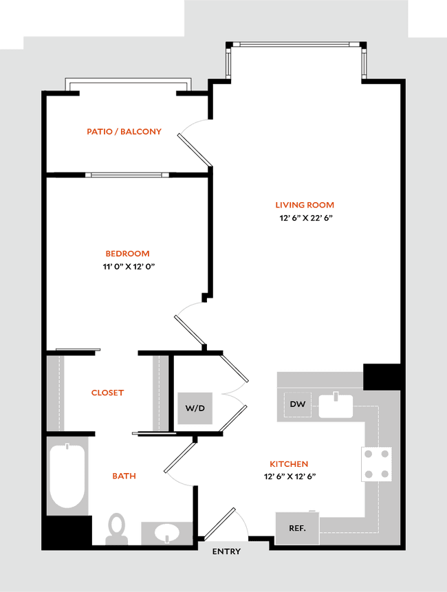 Plan 1M 263 floor plan