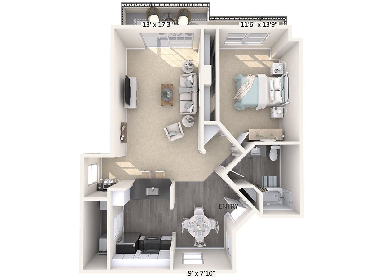 A1-735-GF 334-191 floor plan