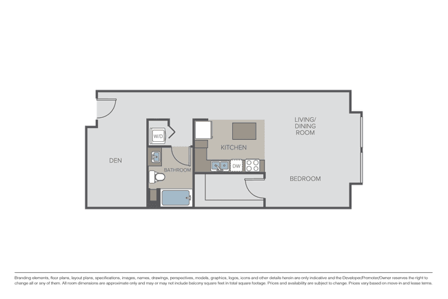 Plan SB + Den 410 floor plan