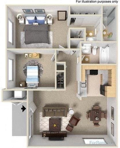 Unit 111 111 floor plan