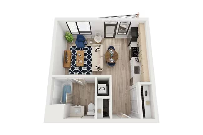 A4 210 floor plan