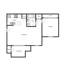 1X1-625 355-23 floor plan