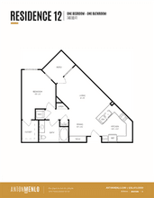 Residence 12 343A floor plan