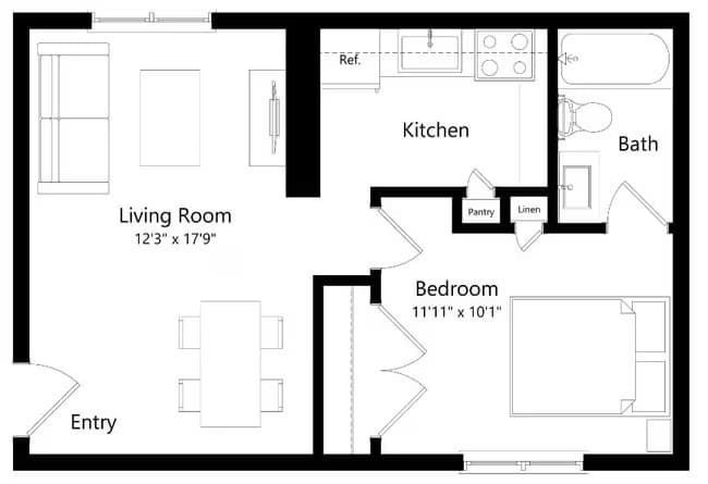 A1-C CH050 floor plan