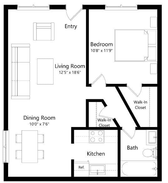 A1-W WX017 floor plan