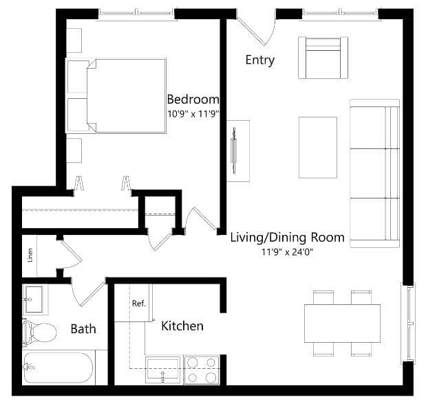 A3-W WQ017 floor plan