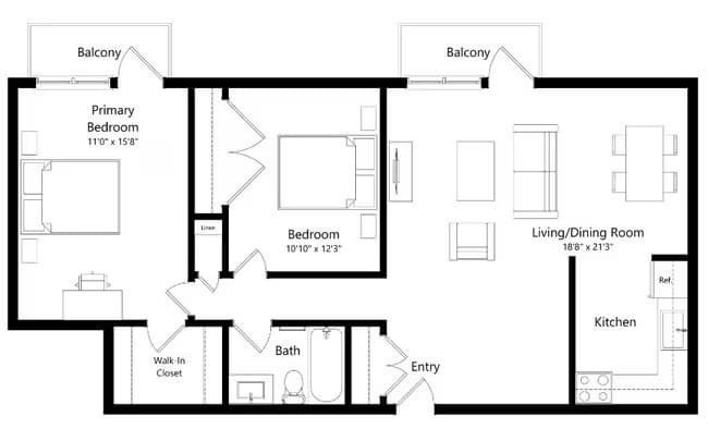 B1-C CE202 floor plan