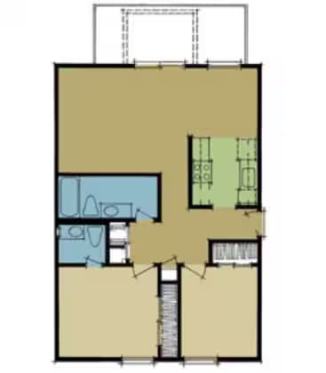 Welcome Home to The Clayton Crossing Apartments... floor plan