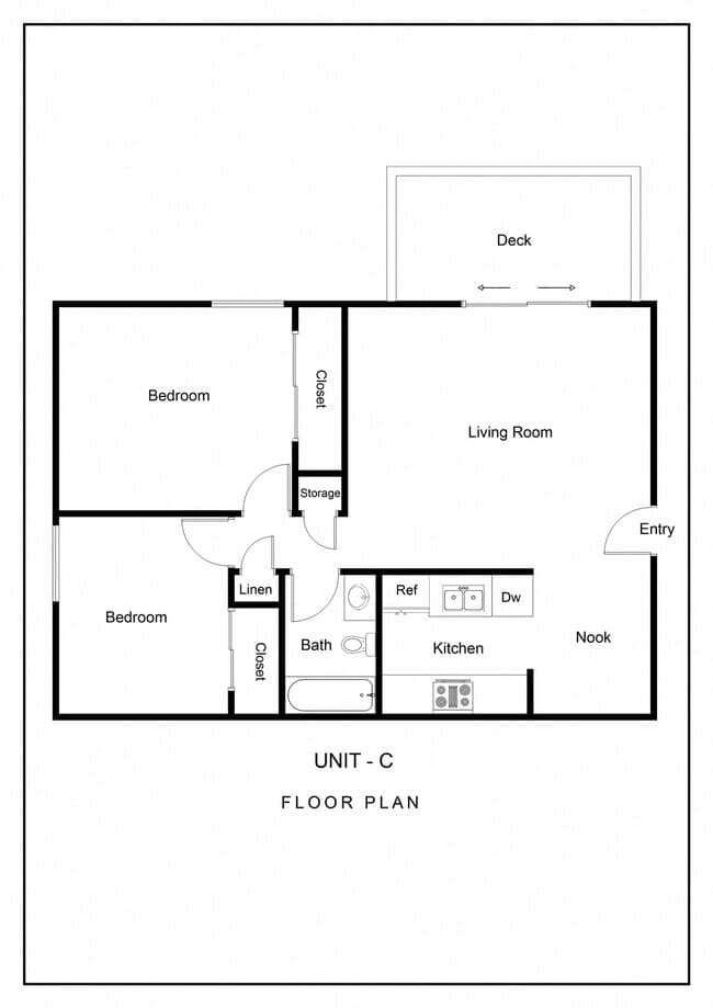 Welcome Home to The Clayton Crossing Apartments... floor plan
