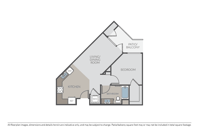 Unit 506 650 floor plan
