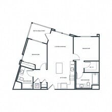 B1 332 floor plan