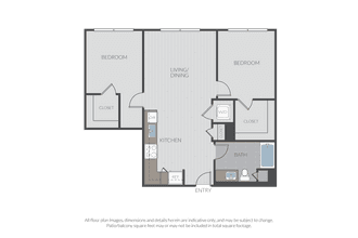 Plan 2A 841 floor plan