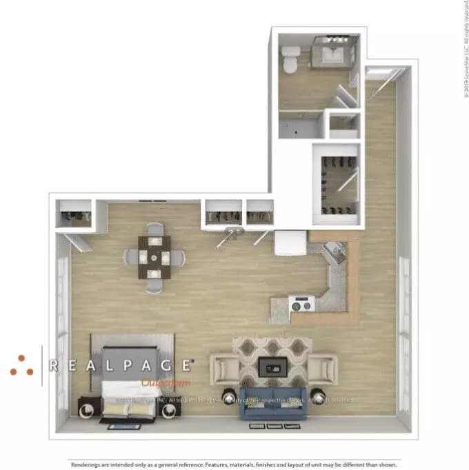 Studio floor plan
