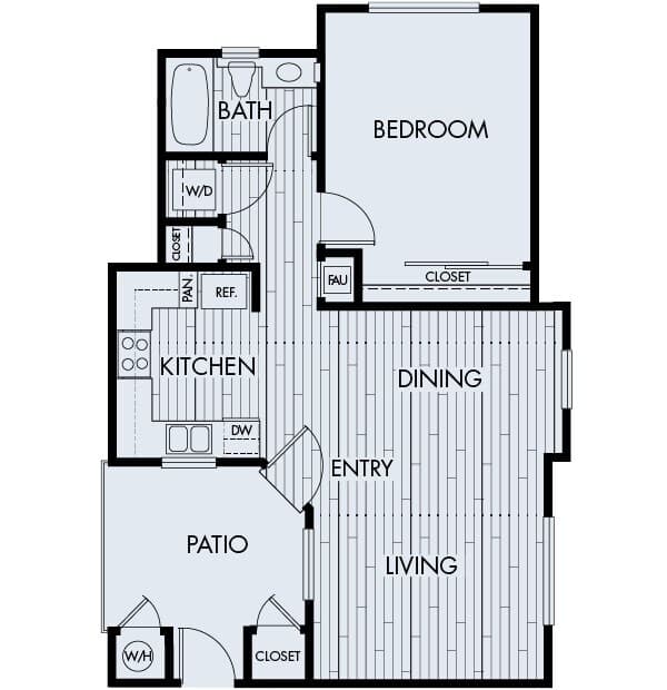 Park Sierra Plan 1A 0530 floor plan