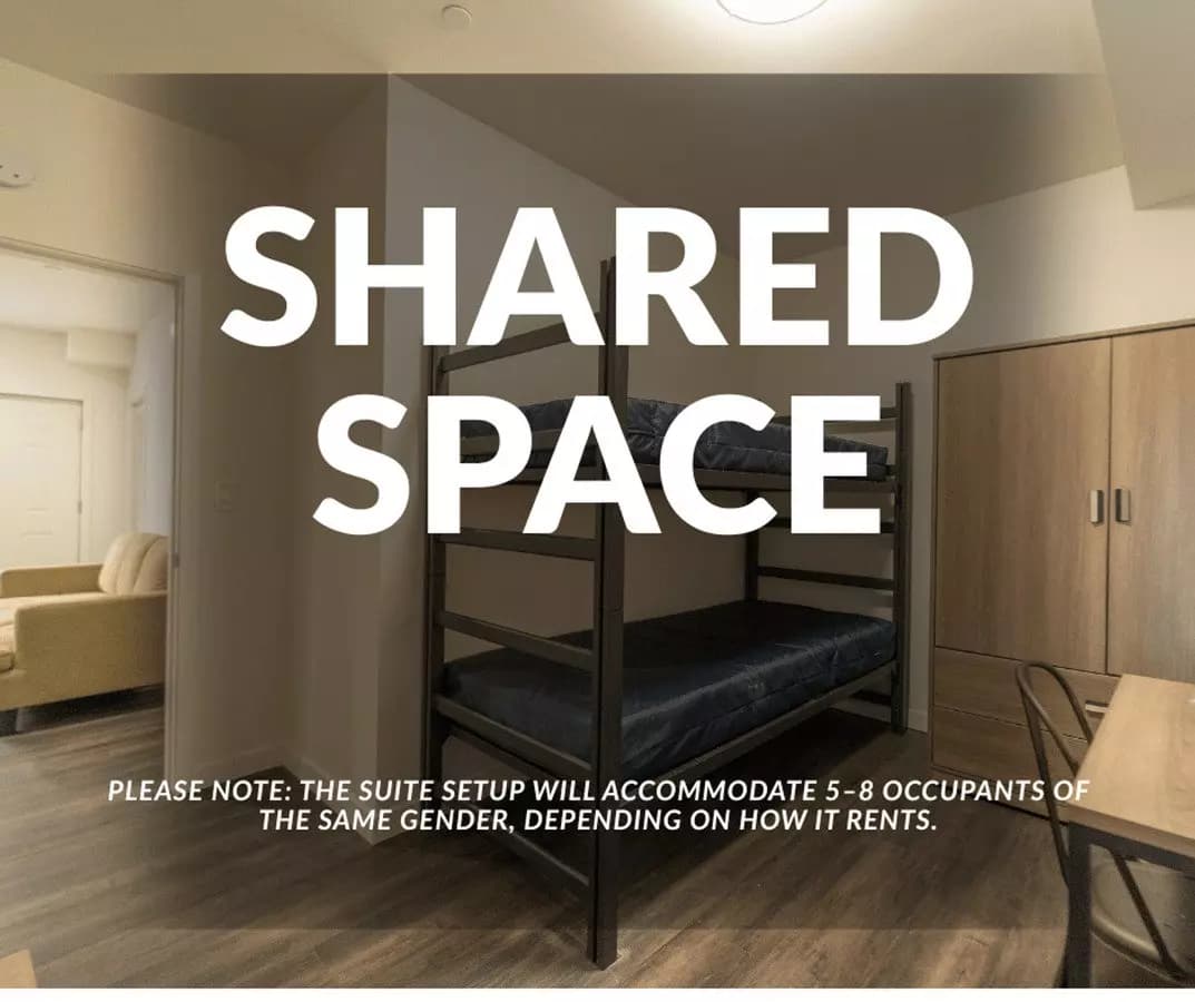 1 Bed, 1 Bath Model floor plan